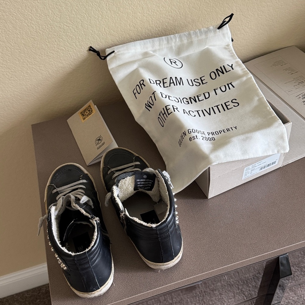 Golden Goose Blue Sneakers. EUC. - Picture 10 of 10